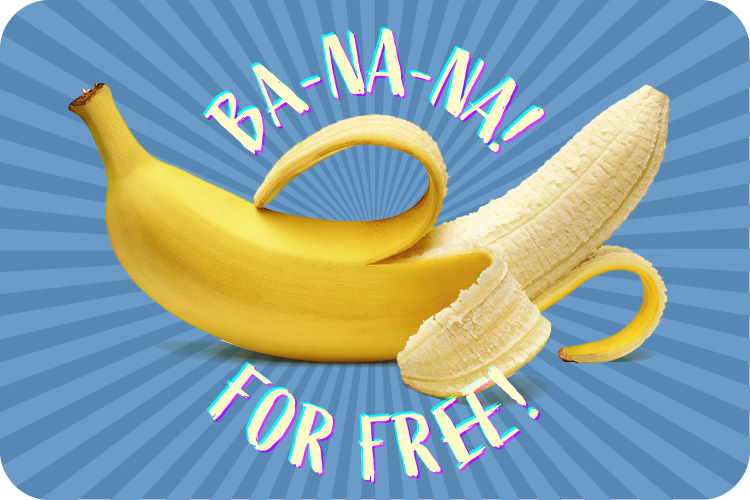 MINION BANANA DAY ミニオンたちが大好きなバナナをプレゼント！